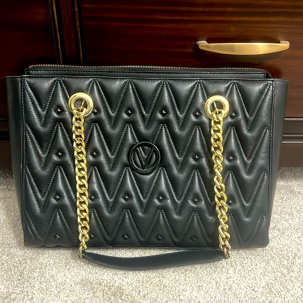 Valentino by Mario Valentino Spa Balck tote bag